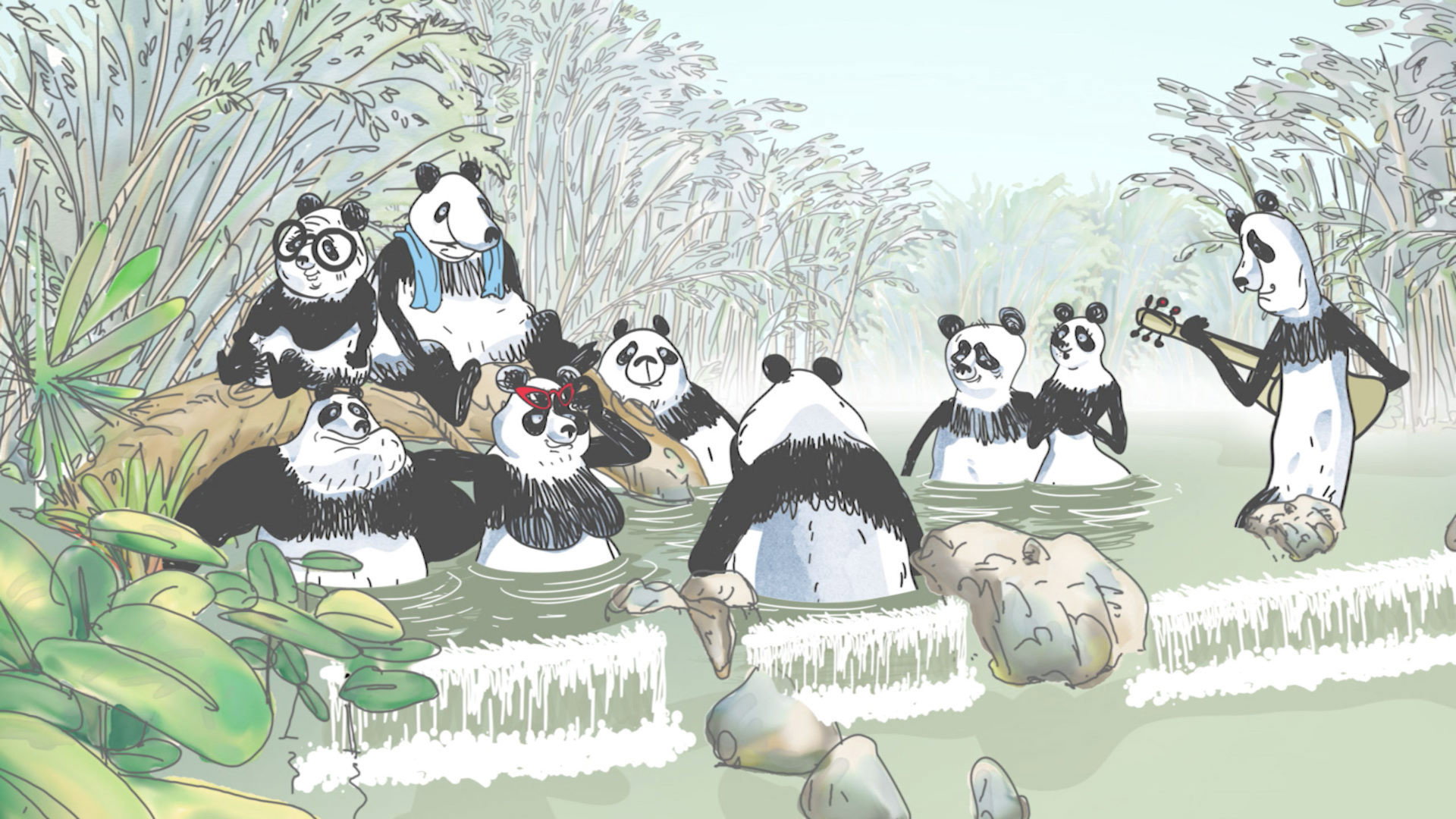 Pandas in the Mist