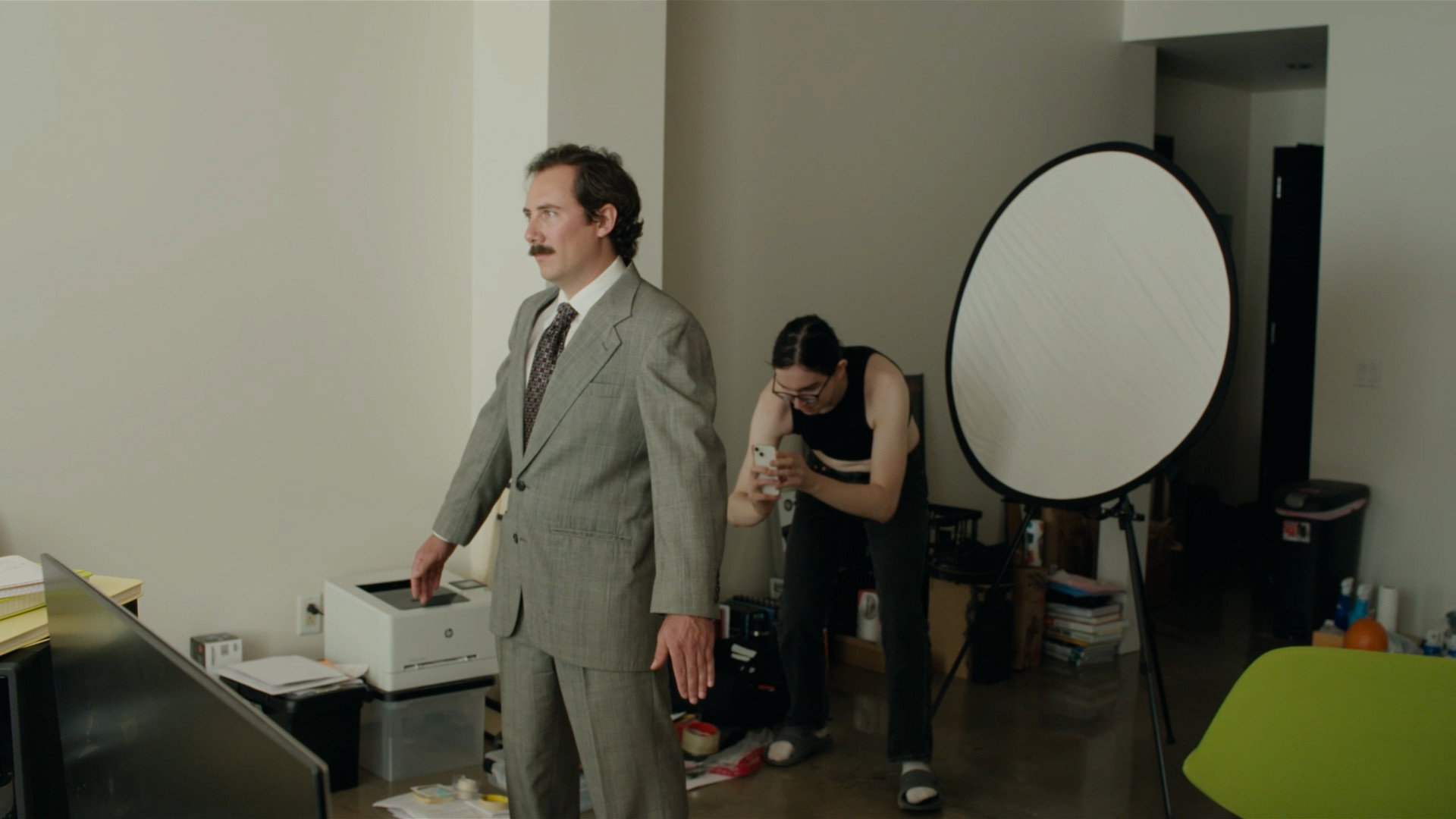 behind the scenes