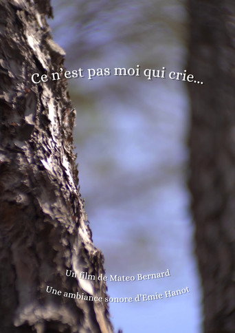 Ce n'est pas moi qui crie...