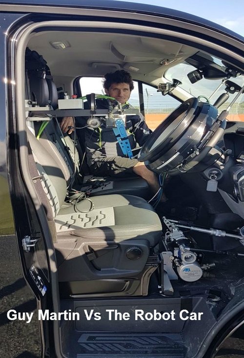 Guy Martin vs The Robot Car