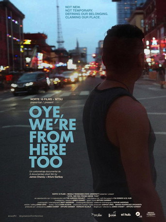 Oye, We're from Here Too