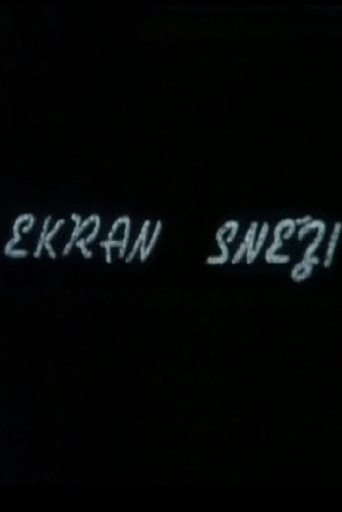 Ekran sneži